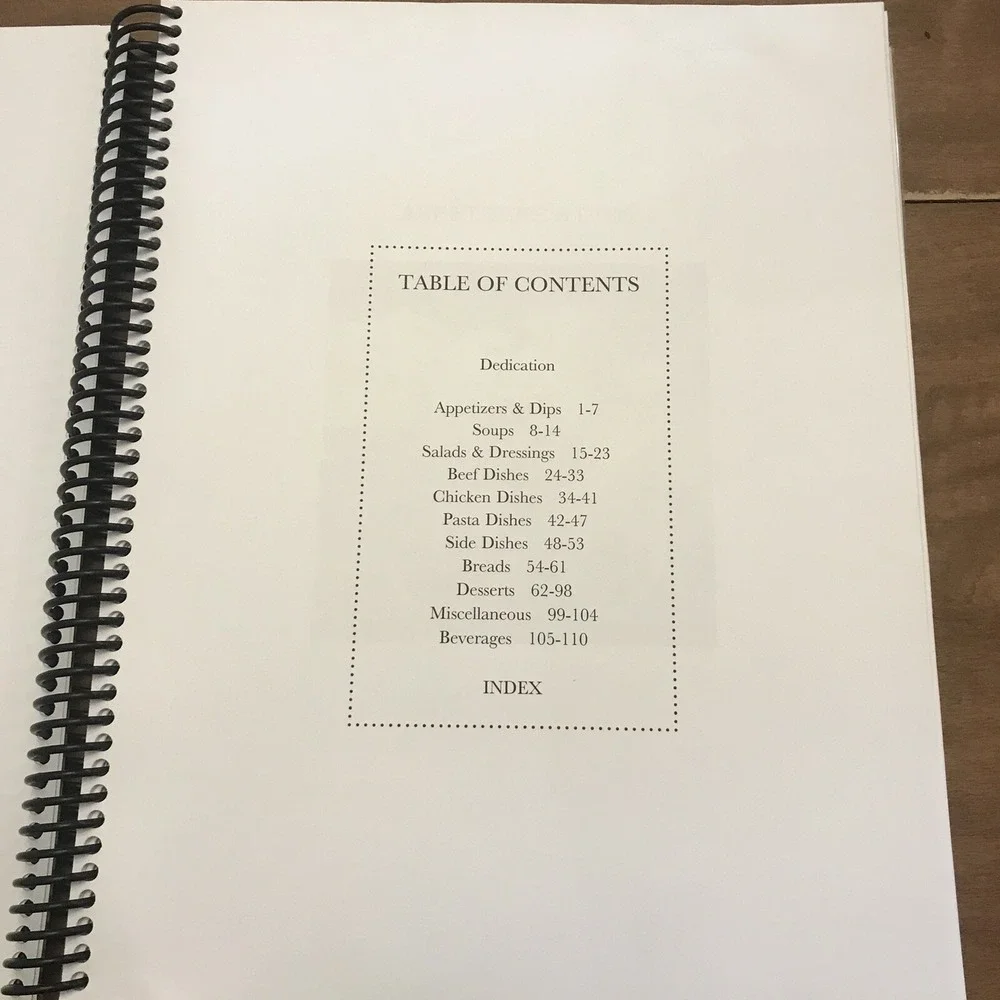 Kesner Kitchen Family Cookbook Spiral Local